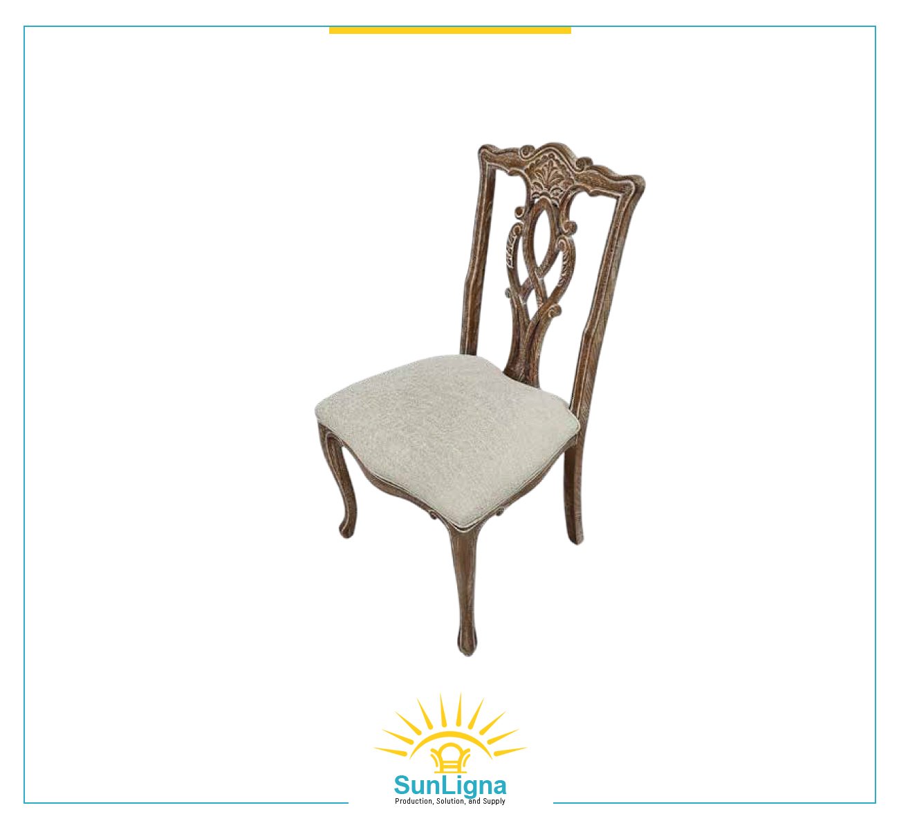 Upholstered Wooden Dining Chairs 