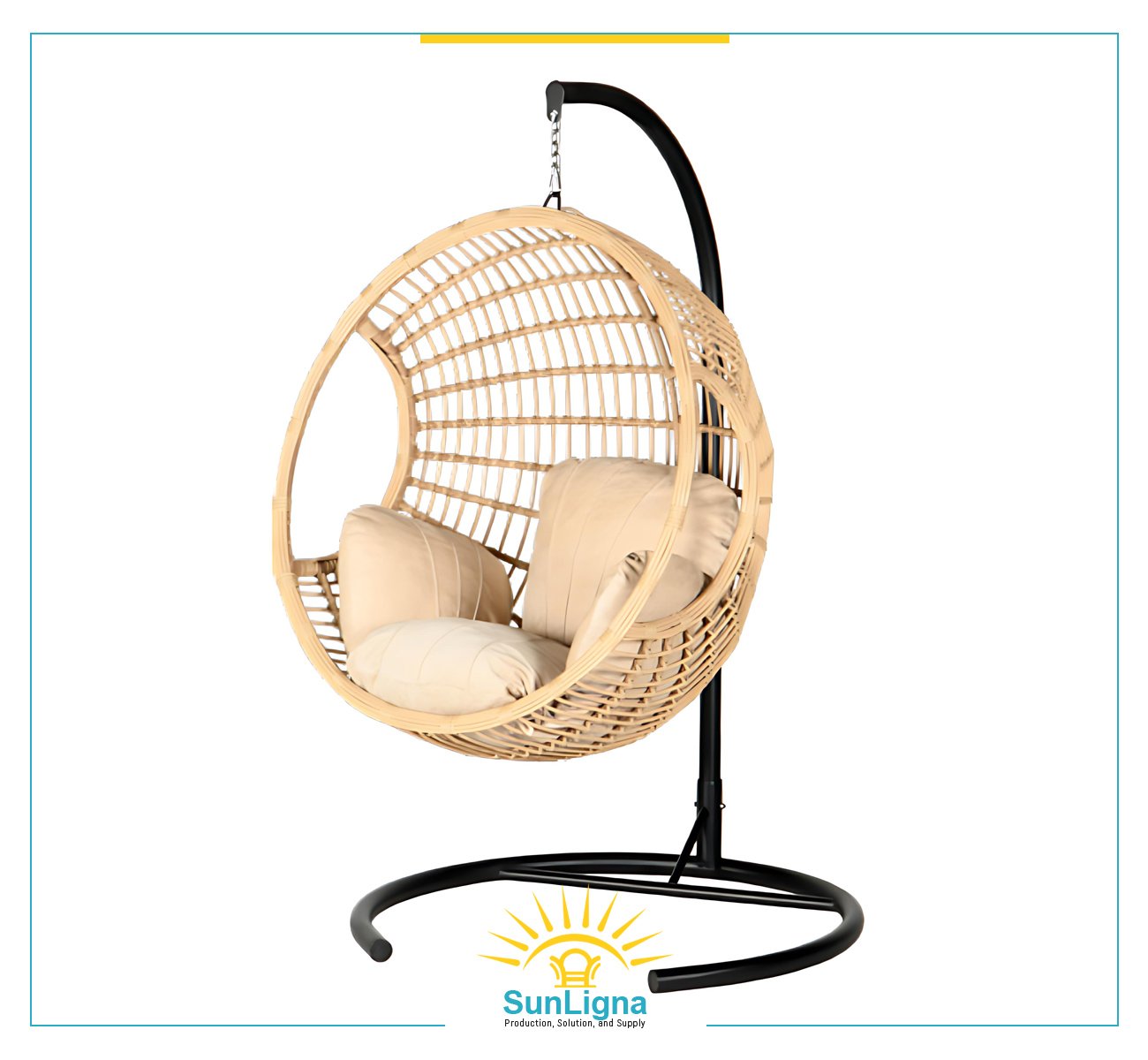 1-Seater Outdoor Swing