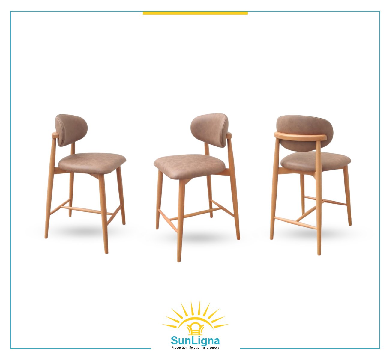 Upholstered Wooden Dining Chairs