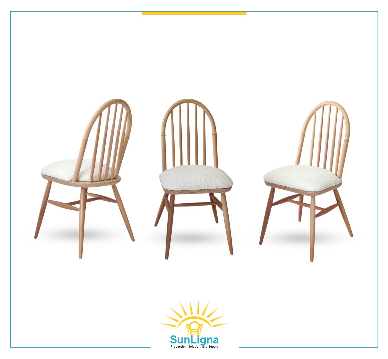 Upholstered Wooden Dining Chairs