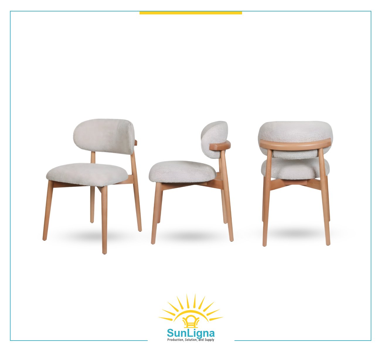 Upholstered Wooden Dining Chairs