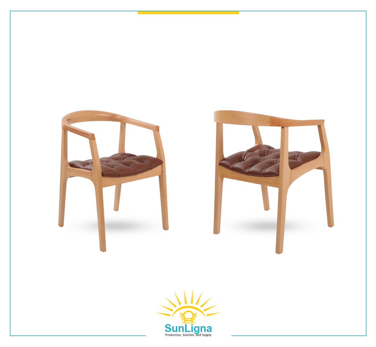Upholstered Wooden Dining Chairs