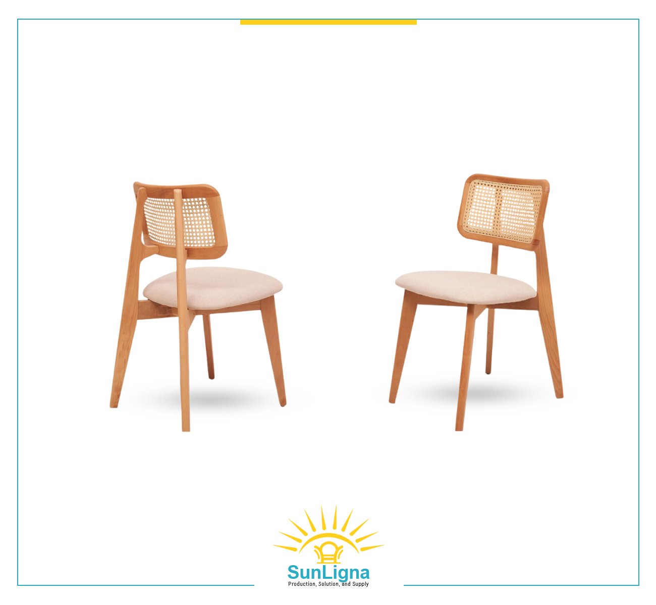 Upholstered Wooden Dining Chairs
