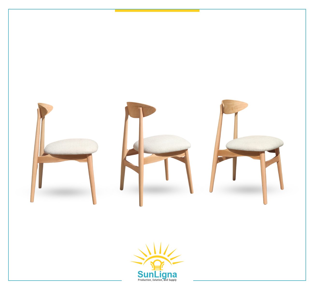 Upholstered Wooden Dining Chairs