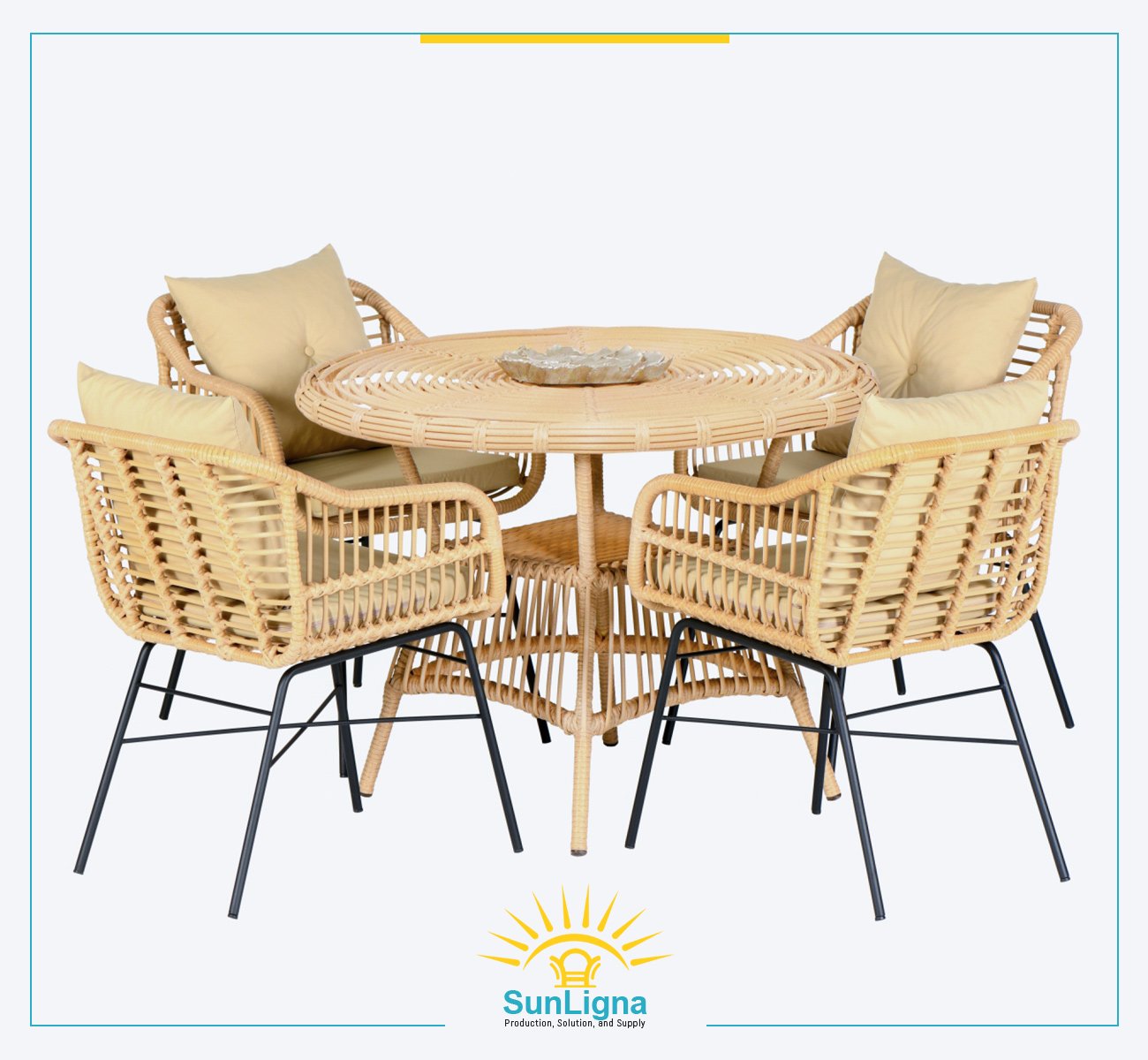 Outdoor Dining Table Set